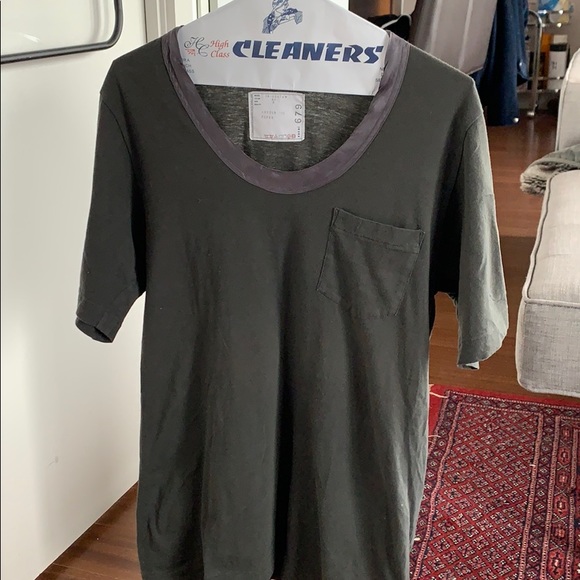 Army Green Sacai T-shirt